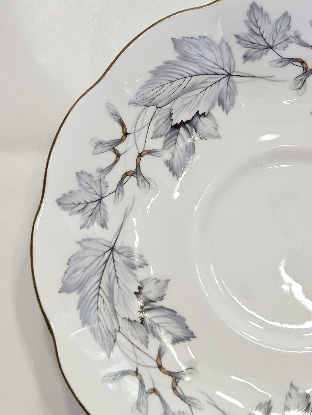 Saucer ONLY - "Silver Maple" by Royal Albert.